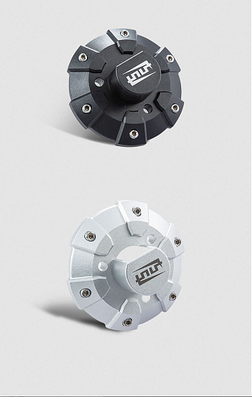 Антенна алюминиевая FURY круглая серии ENGRAVER для Jeep Wrangler JL