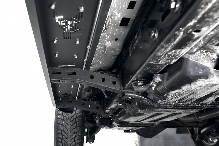 Пороги силовые BMS PRO-Line для Jeep Wrangler JL 2018-2024 (комплект)