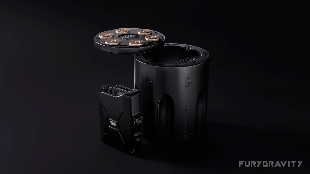 Пепельница алюминиевая FURY