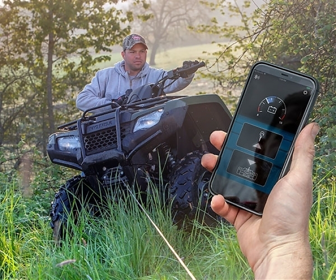 Беспроводное Bluetooth управление лебедкой квадроцикла Warn VRX / Vantage