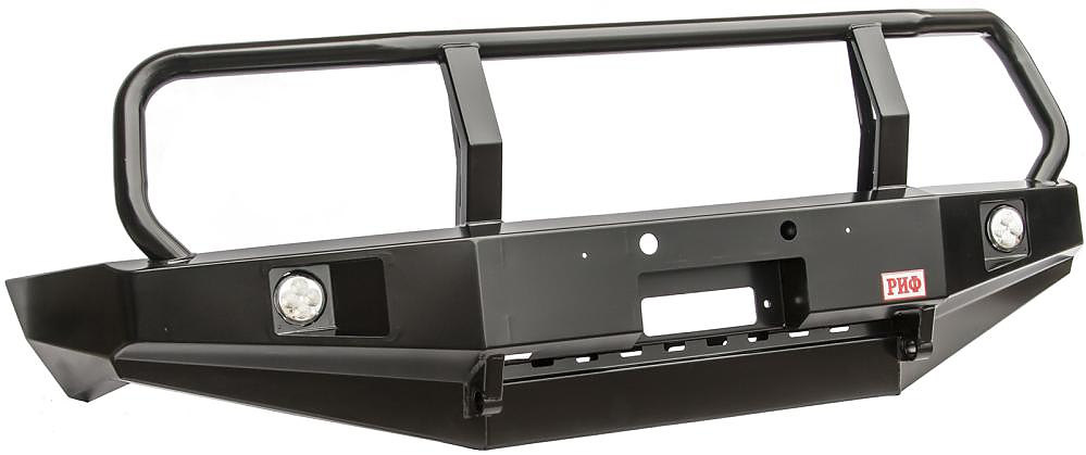 Бампер передний силовой Toyota Land Cruiser 105 с доп. фарами и защитной дугой
