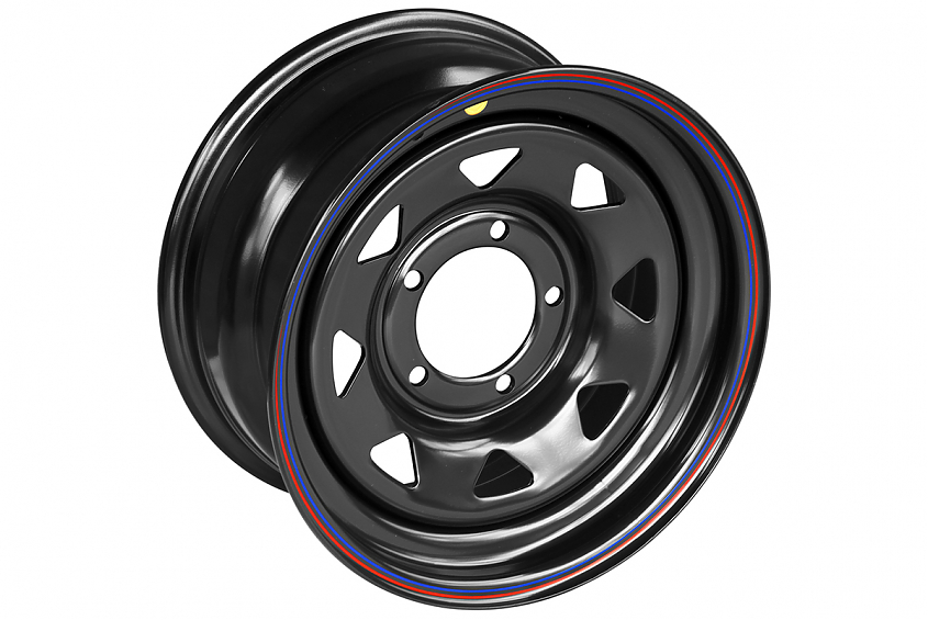 Диск УАЗ стальной черный 5x139,7 8xR16 d110 ET+20 (треуг. мелкий)