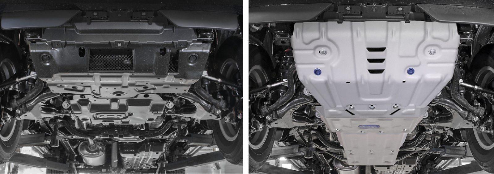 Защита алюминиевая Rival для КПП и РК Toyota FJ Cruiser 2006+ , Prado 150 2009+