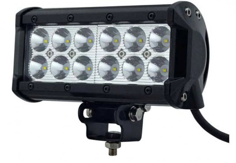 Светодиодная фара дальнего света РИФ 167 мм 36W LED