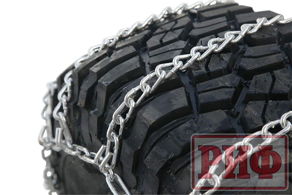 Цепи противоскольжения РИФ 4х4 лесенка 25 мм, 285/75R18, 295/65/R18, 33x12.5R20 (к-т 2 шт.)