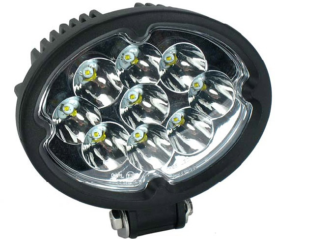 Светодиодная фара дальнего света РИФ 147х152х72 мм 27W LED Светодиодная фара дальнего света РИФ 147х152х72 мм 27W LED