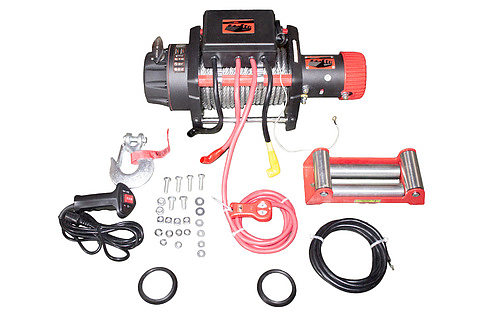 Лебёдка индустриальная электрическая redBTR серия MISSION SOS 17,0 (24В)