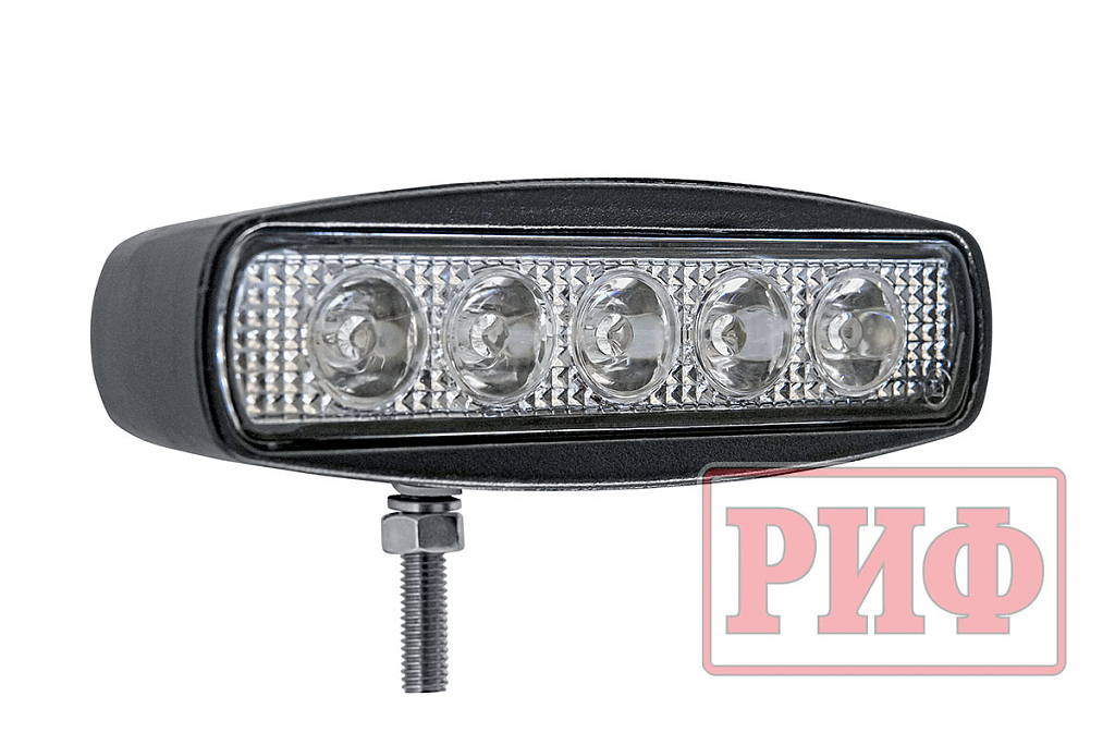 Светодиодная фара рабочего света РИФ 145 мм 15W
