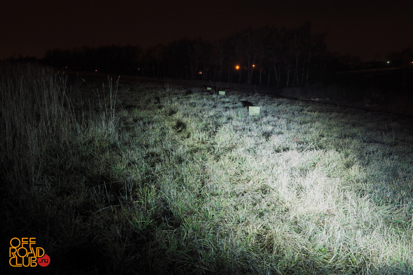 Светодиодная фара водительского света РИФ 435 мм 45W LED