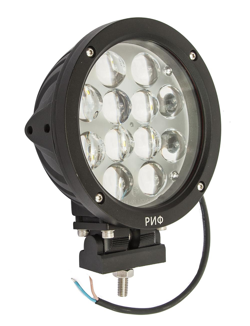 Светодиодная фара дальнего света РИФ 180 мм 60W LED