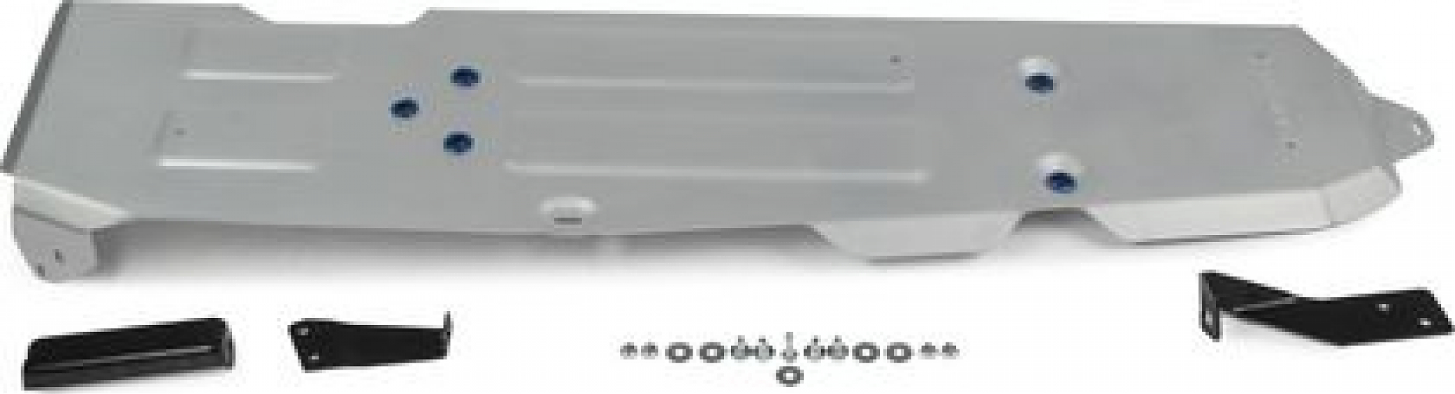 Защита алюминиевая Rival для топливного бака Jeep Wrangler IV JL 4-дв. 2018+