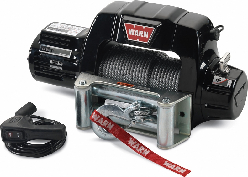Лебедка автомобильная электрическая Warn 9.5СTi 12V CE стальной трос