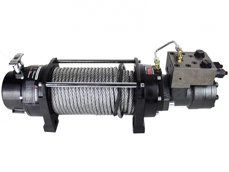 лебедка индустриальная гидравлическая планетарная Автоспас ЛПГ68И Буйвол