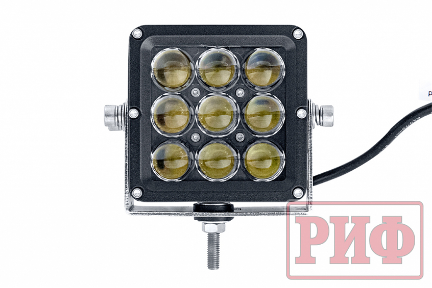 Светодиодная фара рабочего света РИФ 99 мм 27W