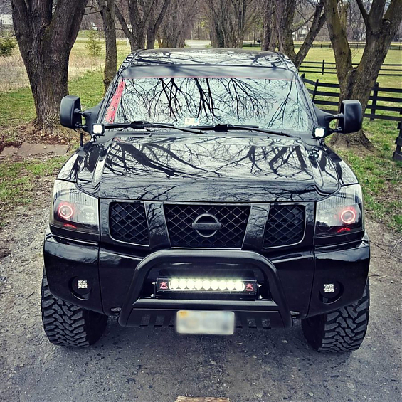 Светодиодная балка 10″ Rigid Radiance Plus cерия (6 Светодиодов) Синяя подсветка