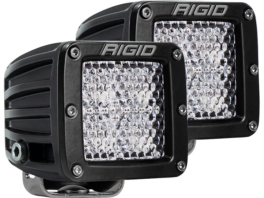 Светодиодные фары Rigid D-серия PRO (4 светодиода) - Рабочий свет (пара) Светодиодные фары Rigid D-серия PRO (4 светодиода) - Рабочий свет (пара)