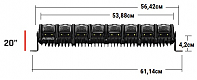Светодиодная балка 20 ” RIGID Adapt – Адаптивный свет (56 светодиодов)