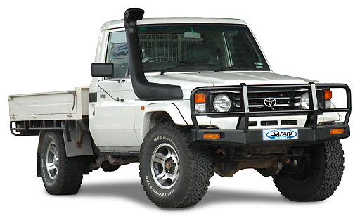 Шноркель SAFARI SS70HF для Toyota Land Cruiser 70-75   1999-2007