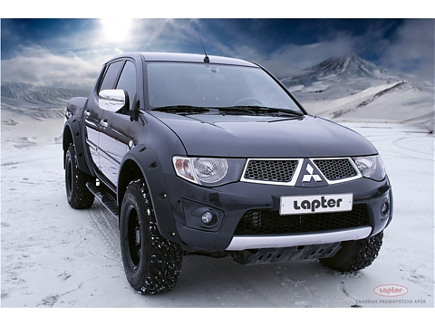 Расширители колёсных арок MITSUBISHI L200 NEW (2008-2012г.) Расширители колёсных арок MITSUBISHI L200 NEW (2008-2012г.)