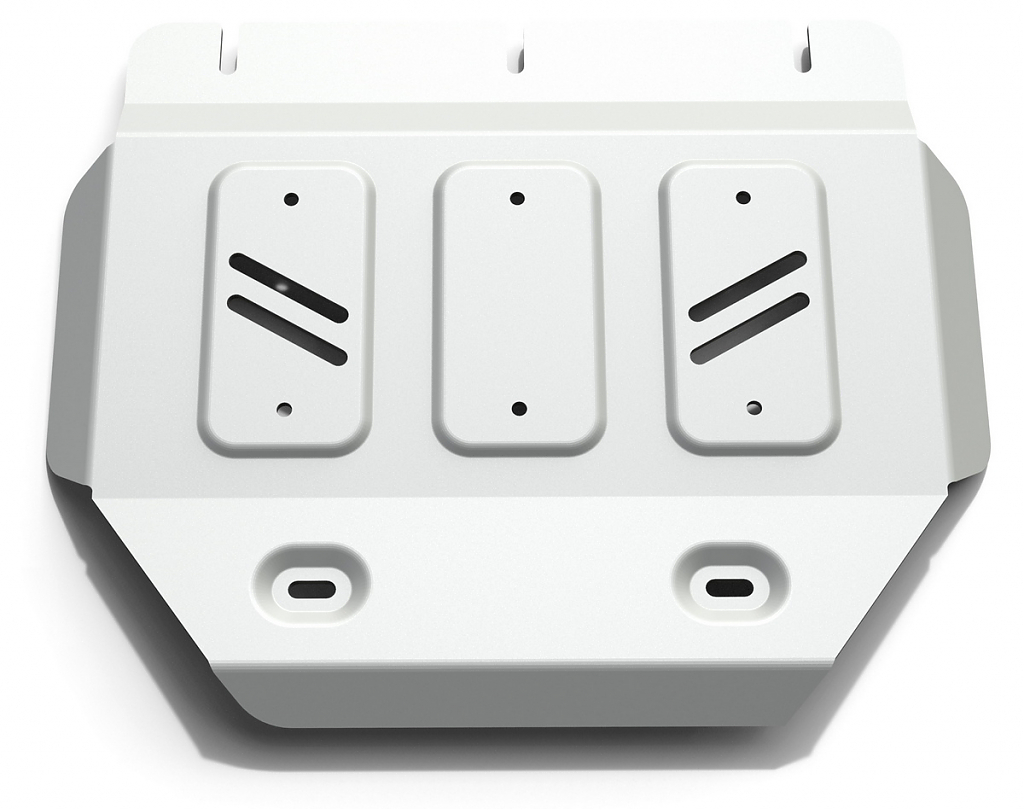 Защита алюминиевая Rival для РК Mitsubishi L200 IV 2006-2015. / Pajero Sport 2 2008-2015