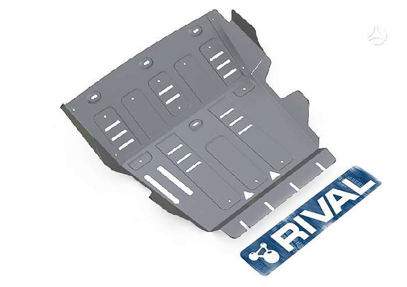 Защита алюминиевая Rival для картера Volkswagen Amarok 2010-2019.