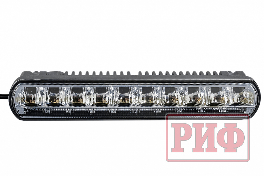 Светодиодная фара / балка водительского света РИФ с ДХО 318 мм 50W