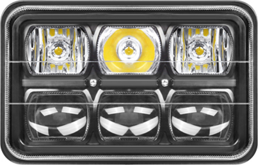 Светодиодная фара РИФ 107х167х81 мм 60W LED