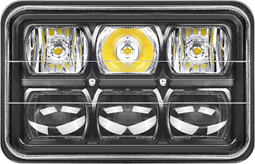 Светодиодная фара РИФ 107х167х81 мм 60W LED