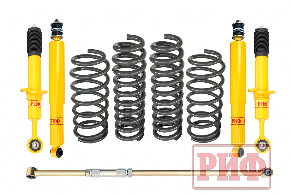 Лифт-комплект РИФ Toyota Land Cruiser 200 лифт 50 мм дизель мягкий