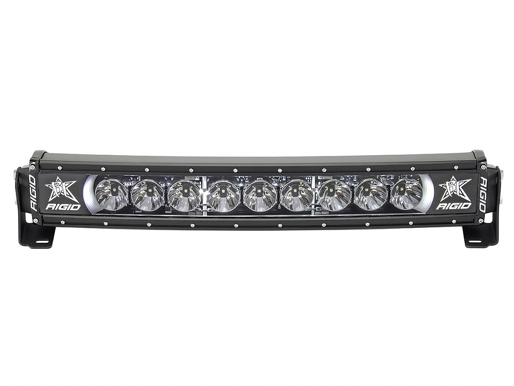 Светодиодная балка 20″ Rigid Radiance Curved cерия  (9 Светодиодов) Белая подсветка Светодиодная балка 20″ Rigid Radiance Curved cерия  (9 Светодиодов) Белая подсветка