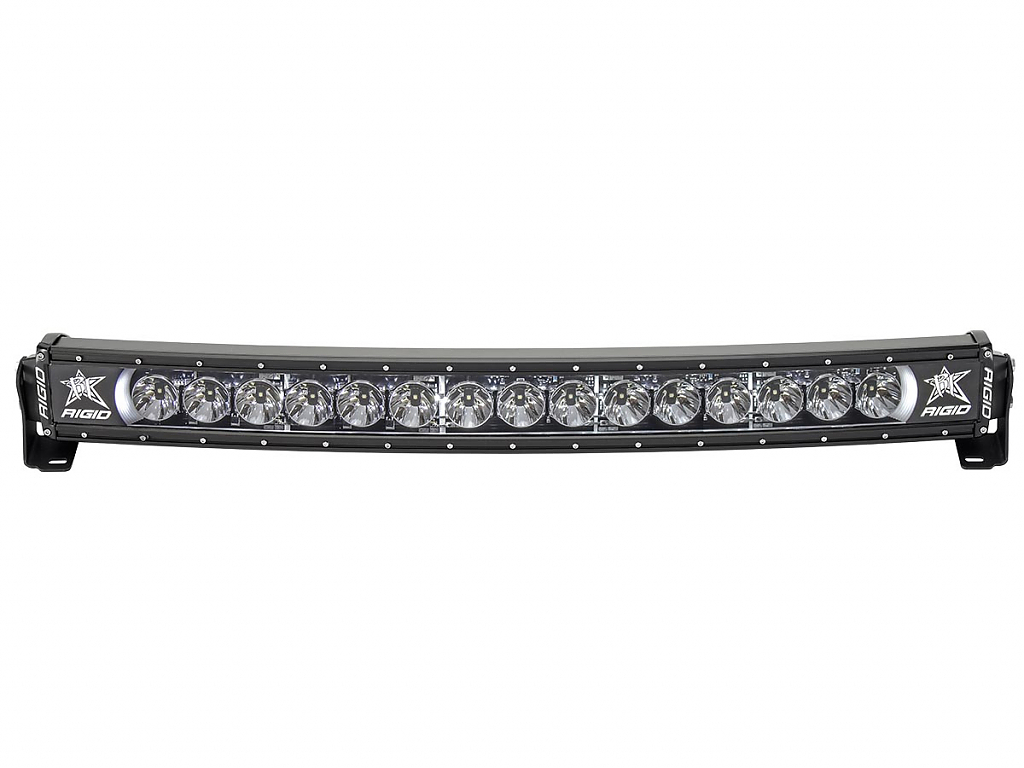 Светодиодная балка  30″ Rigid Radiance Curved cерия (15 Светодиодов) Белая подсветка Светодиодная балка  30″ Rigid Radiance Curved cерия (15 Светодиодов) Белая подсветка