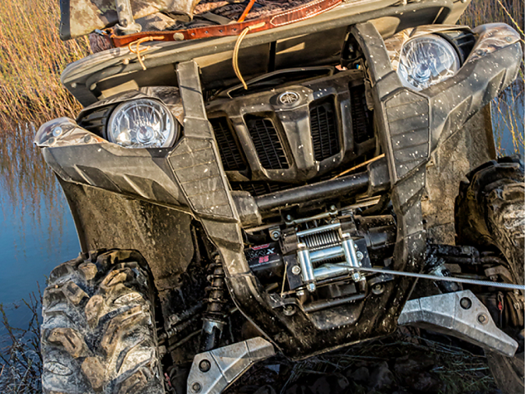 Лебедка для квадроцикла / ATV электрическая WARN VRX 35 стальной трос