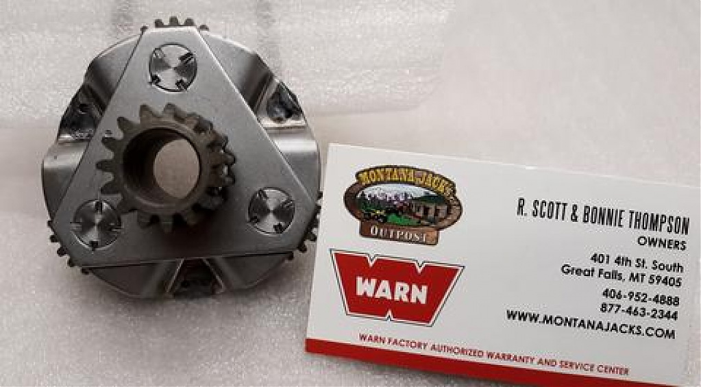 блок планетарный 2 ступени редуктора лебедки Warn XD9000, 9.5ti , 9.5xp