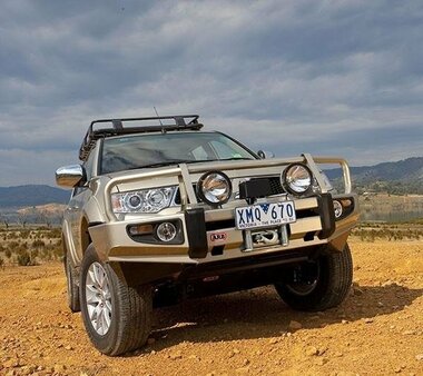 Передний силовой бампер ARB для Mitsubishi Pajero Sport (с 2009 г.в.)