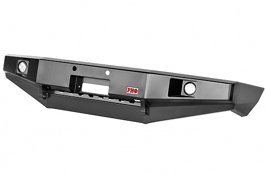 Бампер передний силовой Toyota Land Cruiser 100 до 2002 с доп. фарами без защитной дуги