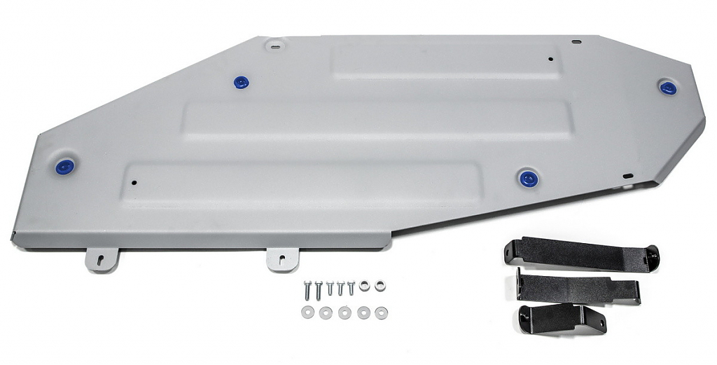 Защита алюминиевая Rival для топливного бака Toyota Land Cruiser 200  2012+