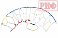 Цепи противоскольжения РИФ 4х4 соты 16 мм, 225/65R17, 225/75R16, 245/70R15, 235/75R15 (к-т 2 шт.)