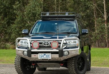 Бампер передний силовой ARB Аллюминиевый для Toyota Land Cruiser 200 с 2015 года