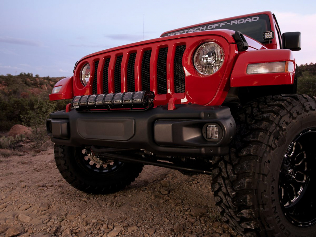 Крепление на бампер для фары 20″ Rigid ADAPT (JEEP Wrangler JL )