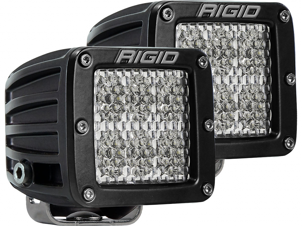 Светодиодные фары Rigid D-серия PRO (6 светодиодов) -  Рабочий свет (пара) Светодиодные фары Rigid D-серия PRO (6 светодиодов) -  Рабочий свет (пара)