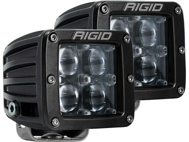 Светодиодные фары Rigid D-серия PRO (4 светодиода) - Сверхдальний свет (пара)