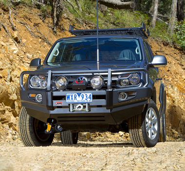 Бампер передний силовой DELUXE без парктроников для Volkswagen Amarok