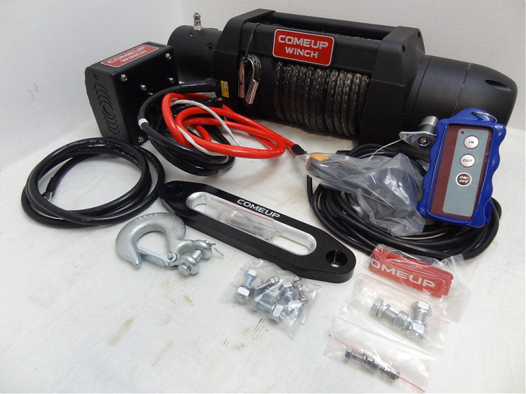 Лебедка автомобильная электрическая COMEUP Seal Slim 12.5rs (12В) синтетический трос
