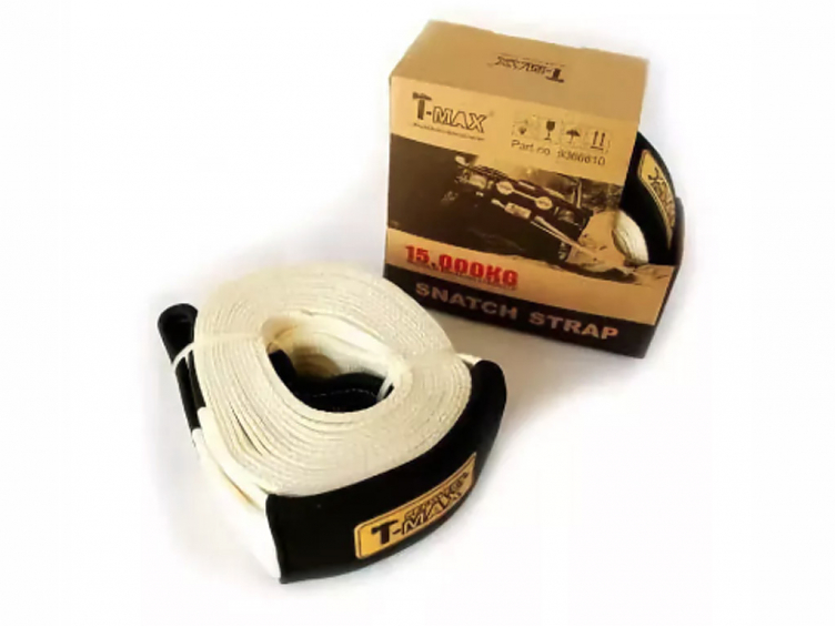 Стропа буксирная динамическая 11см х 9м, 15000 кг