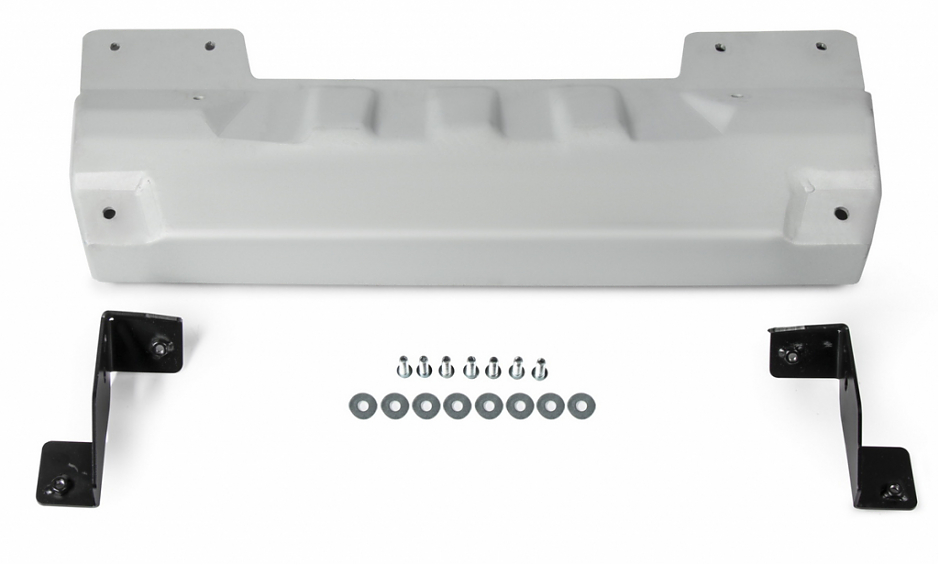 Защита алюминиевая Rival для рулевых тяг Rival для (под алюминиевый бампер) Jeep Wrangler JL 2018+