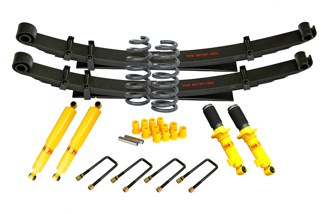 Лифт-комплект РИФ Mitsubishi L200 2015+, Fiat Fullback 2016+ мягкий лифт 40 мм