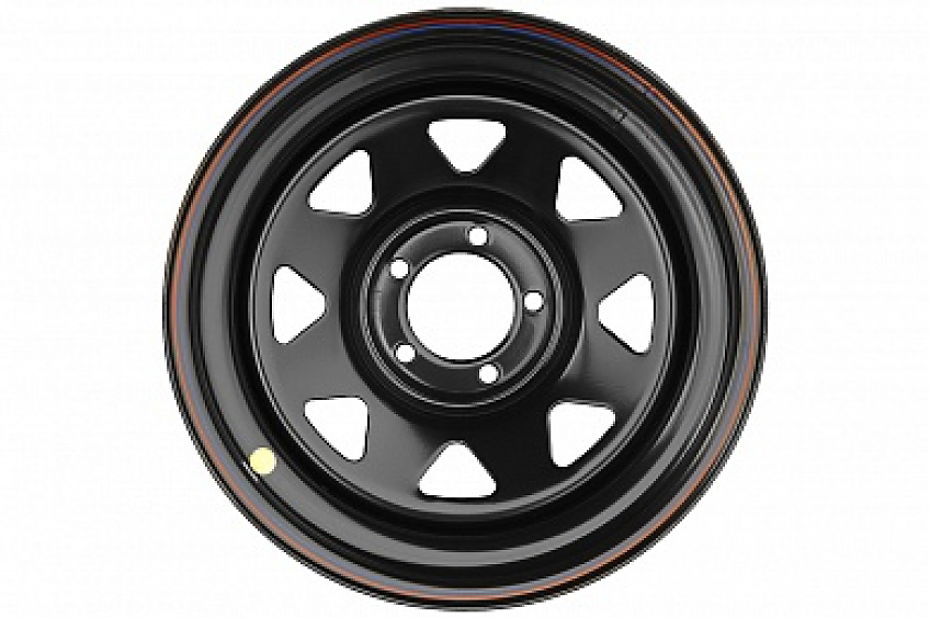 Диск УАЗ стальной черный 5x139,7 8xR15 d110 ET-25 (треуг. мелкий)