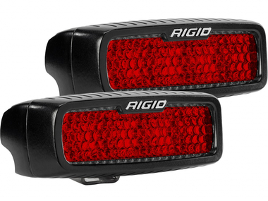 Задние фонари Rigid SR-Q Серия - Красный цвет (пара)