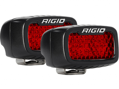 Задние фонари Rigid SR-M Серия - Красный цвет (пара)