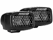 Миниатюрная светодиодная фара Rigid SR-M Серия PRO (2 светодиода) - Рабочий свет (пара) Midnight Edition